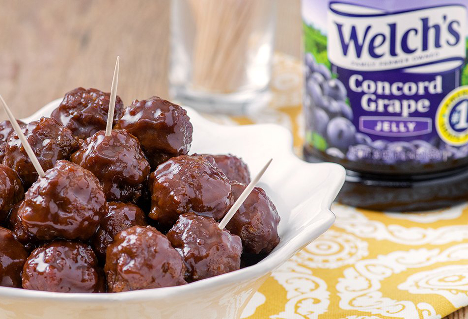 meatballs with grape jelly recipe