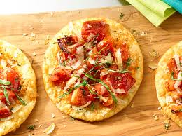 Roasted Tomato and Manchego Tartlets