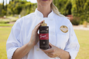 Torani's Dark Chocolate syrup presented by ChefsBest